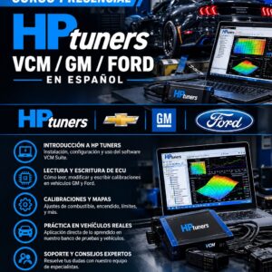 HP TUNERS VCM / GM / Ford Seminario Presencial en Español