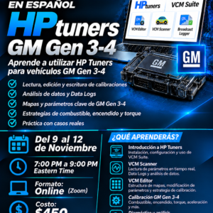 HP TUNERS GM Gen 3-4